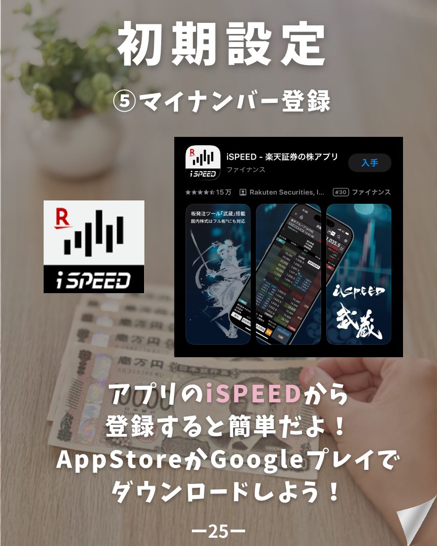 楽天証券 口座開設 iSPEEDアプリ